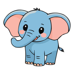 Fototapeta premium cartoon elephant