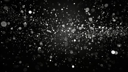 festive black and white explosion