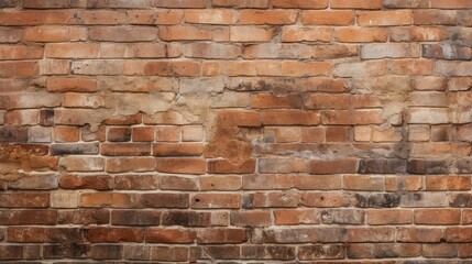 Naklejka premium close brick wall perspective