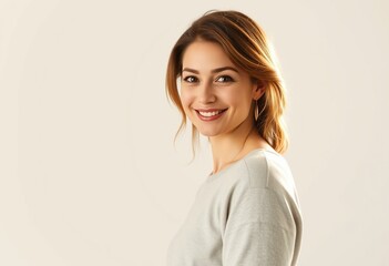 Obraz premium Female portrait in natural light