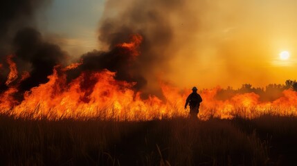 Fototapeta premium flames fire ignition