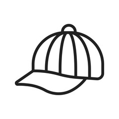 Cap icon vector image. Suitable for mobile apps, web apps and print media.