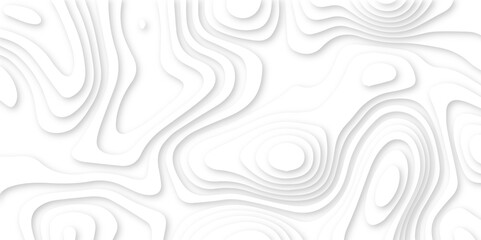 White paper cut background with lines.3d realistic papercut decoration textured with wavy layers. modern wallpaper texture and 3d realistic design use for banner flyers, posters.