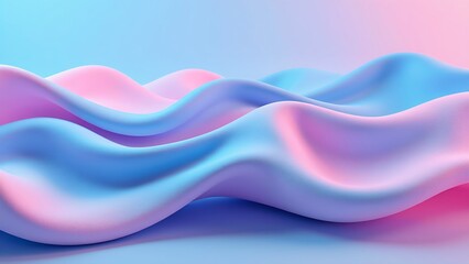 Fototapeta premium Silky fluid gradient