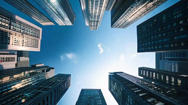 Office buildings high-rise skyscrapers