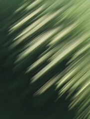 Abstract Green Motion Blur Texture with Organic Lines