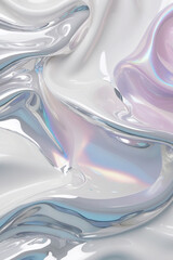 abstract background with blue waves