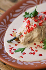 Detalle Chile en Nogada