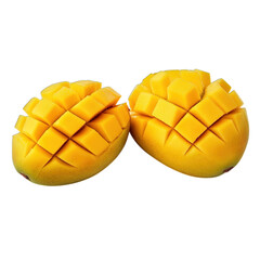mango on white background