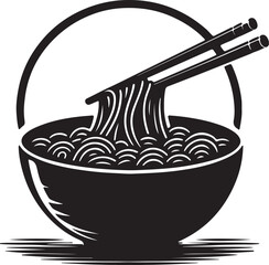 illustration of a bowl of ramen