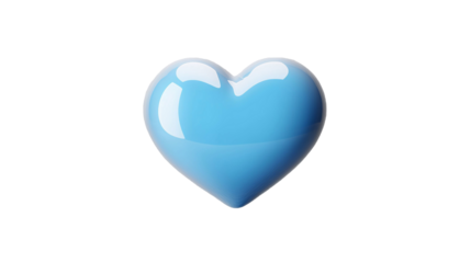 A 3D white speech bubble with a blue heart reaction, designed for Father's Day, set against a transparent background.