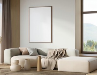 ISO A Paper Poster Mockup: Frame for Elegant Wall Art