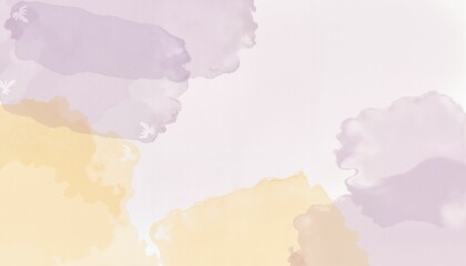 Soft lilac and champagne watercolor abstract background, modern elegance