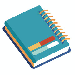 notebook vector