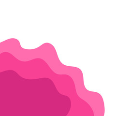 Abstract Wavy Corner