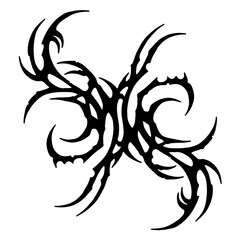 Y2k Neotribal Design Element