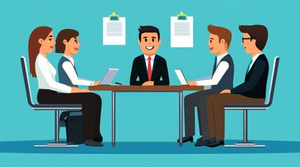 Doctor Job Interview And Recruitment, 