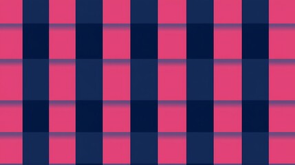 Abstract Pink and Blue Checkered Pattern