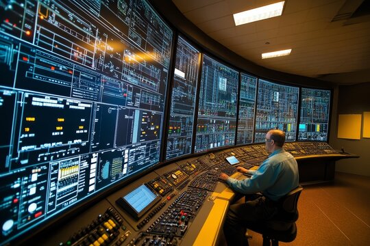 Engineer Operators Using Scada System, 