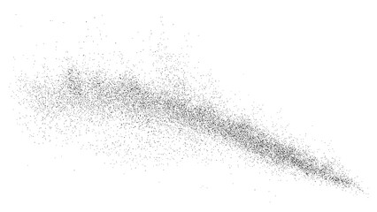 Black grainy texture. Abstract dust overlay. Grain noise. Black explosion on transparent...