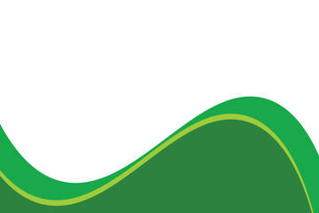 abstract green background with waves