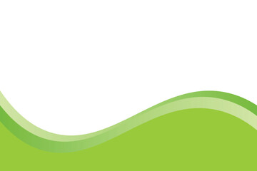 abstract green background with waves