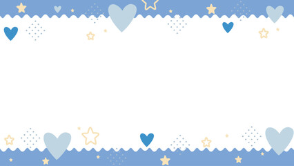 ハート　かわいい　背景　素材