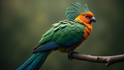 Obraz premium blue and yellow macaw