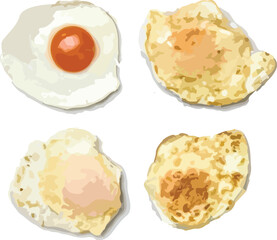 Perfectly Fried Sunny Side Up Eggs A Deliciously Crispy, Golden, and Fresh Breakfast Delight