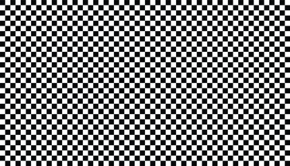 Black and white chess pattern. retro mosaic floor. grid geometric square shape. checkerboard seamless. race flag. abstract white black checkered background