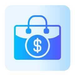 Briefcase   gradient icon