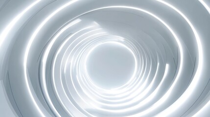 Fototapeta premium Abstract swirling tunnel of light.