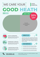 Health Hospital Flyer