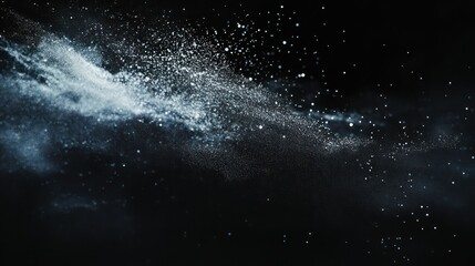 Mysterious Dark Grunge Texture with Heavy Noise