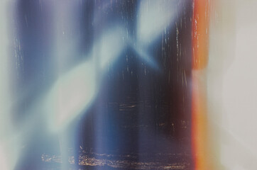 Abstract Layers of Color and Shape