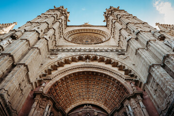 Cathedral in Palma de Mallorca, Spain