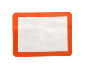 Orange adhesive tape isolated on a transparent background