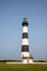 The Bodie Island Lighthouse in the Outerbanks