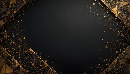 Gold and black background wallpaper
