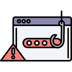 Phishing Password Icon