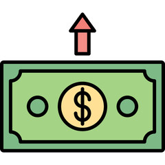 Money Up Icon