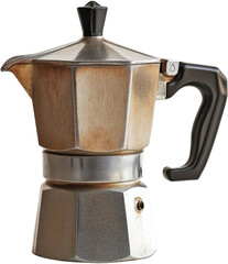 Coffee maker, white isolate background