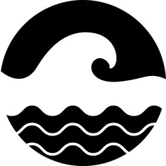 Ocean-Waves Icon