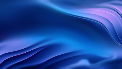 Blue Waves Create a Serene Background With Soft Gradients and Texture