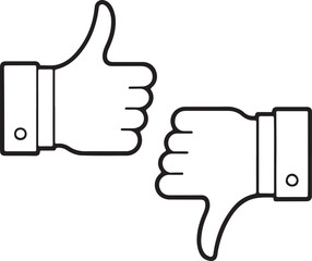 Isolated black thumbs up icon Vector, black thumbs up Silhouette,black thumbs up icon set, black thumbs up for logo,color black thumbs up Vector illustration, Vector Graphic, EPS 10 , clip art work