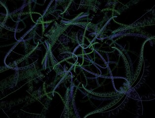 Imaginatory fractal abstract background Image