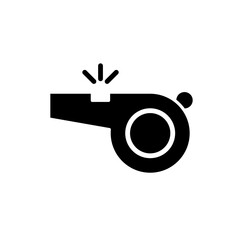Whistle Icon. Whistle Vector Icon in line style design. Whistle Symbol.