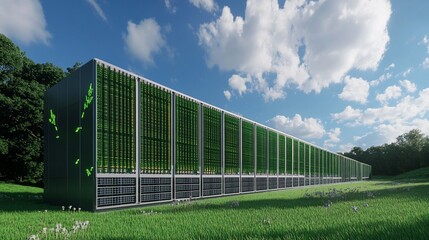 Eco-Friendly Data Center: Sustainable Computing in Nature