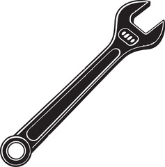 Isolated black wrench icon Vector, black wrench Silhouette,black wrench icon set, black wrench for logo,color black wrench Vector illustration, Vector Graphic, EPS 10 , clip art work