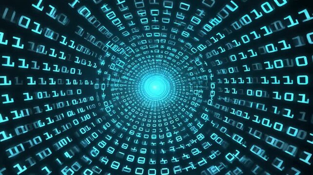 binary code background